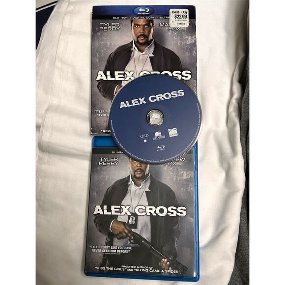🍁3/$18 Alex Cross Blu-ray Disc Subtitles, no Digital Copy action movie BJA-B - Picture 6 of 6